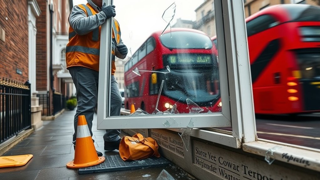 Broken Glass Replacement Harrow