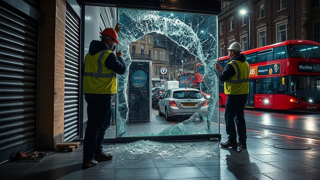 Emergency Shop Front Repair Harrow