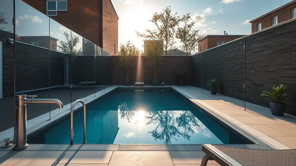 Pool Glass Fencing Harrow