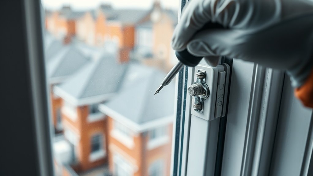 Window Hinge Repair Harrow